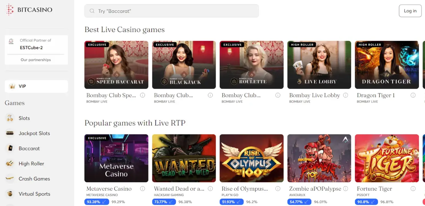Bitcasino site Bitcasino